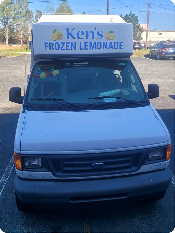 Ken's Frozen Lemonade Van